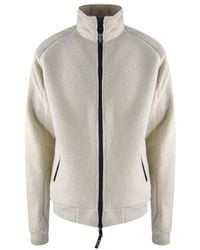 Aquascutum - Active One Colour Sherpa Sherpa Jacket - Lyst