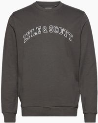 Lyle & Scott - Lyle & Scott Sweatshirts Crew Neck Knitted Winter Pullover Sweat Jumper New - Lyst