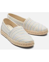 TOMS - Alpargata Rope 2.0 100% Cotton Fog Espadrilles - Lyst