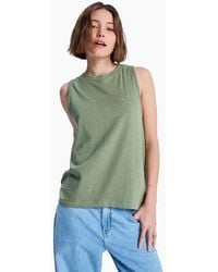 Roxy - Better Days Tan Vest - Lyst