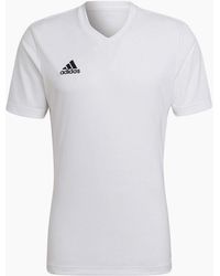 adidas - Jersey V-Neck Short Sleeve Competition T-Shirt - Lyst