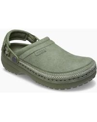 Crocs™ - Classic Crafted Stitch Textile Blend Cargo Clogs - Lyst
