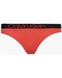 Calvin Klein - Ck Reconsidered Comfort Bikini Brief, Punch - Lyst