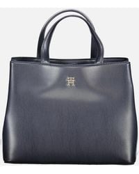 Tommy Hilfiger - Two Handle Bag With Adjustable Shoulder Strap - Lyst