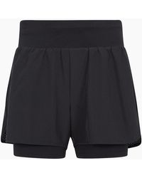 Mountain Warehouse - Ladies Double Layered Running Shorts - Lyst