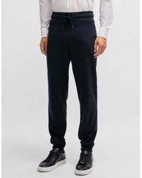 BOSS - P-Lamont 290 Regular-Fit Tracksuit Bottoms - Lyst