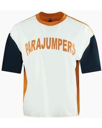 Parajumpers - Block Tee Logo Box T Shirt - Lyst