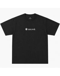Snow Peak - Snow Peak Soft Cotton Logo T-Shirt - Lyst
