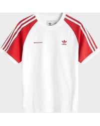 adidas - X Sporty & Rich Two Tone Tee - Lyst