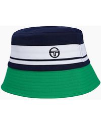 Sergio Tacchini - Newsford Bucket Hat Maritime//Fern - Lyst