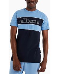 Ellesse - Coppia T Shirts Crew Neck Short Sleeve Casual Summer Cotton Tee - Lyst