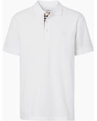 Burberry - Branded Circle Logo Polo Shirt - Lyst