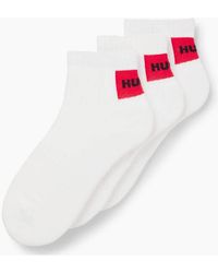 BOSS - Pack Of Logo Ankle Socks - Lyst