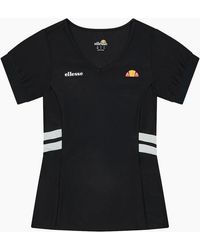 Ellesse - Lowery V-Neck Short Sleeve Jersey T-Shirt - Lyst
