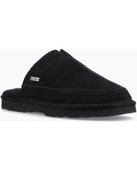 BEARPAW - Walker Suede Slippers - Lyst