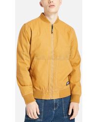 Timberland - Bomber Jackets Regular Fit Full Zip Travel Workwear Coat S-Xl - Lyst