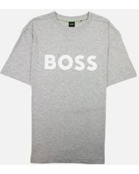 BOSS - Tee 1 Logo Printed T Shirt 059 - Lyst