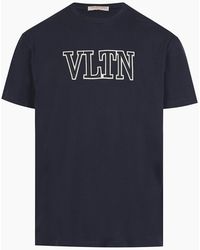 Valentino - Vltn Embroidery T-Shirt - Lyst
