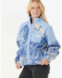 Rip Curl - Rip Curl Oceanic Polar Full Zip Fleece - Lyst