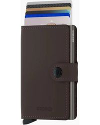 Secrid - Mini Wallet Matte Truffle - Lyst