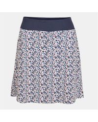 Calvin Klein - G Mini Abstract Patterned Skort - Lyst