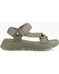Hush Puppies - Kendra Sandal Textile Khaki Sandals - Lyst