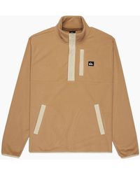 Quiksilver - No Destination Micro Half Zip Fleece - Lyst