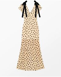 Ro&zo - Natasha Butter- Polka-Dot Dress - Lyst