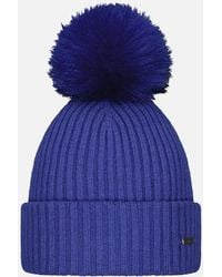 Barts - Kenzie Big Stretchy Faux Fur Pom Bobble Hat - Lyst