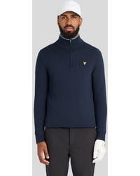 Lyle & Scott - Windbreaker 1/4 Zip Jumper - Lyst