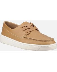 TOMS - Trvl Lite London Leather Tan Lace-Up Shoes - Lyst
