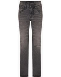 Criminal Damage - Essential Distressed Slim Fit Jeans - Lyst