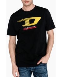 DIESEL - T Just Y4 T Shirts Crew Neck Short Sleeve Cotton Tee - Lyst
