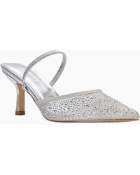 XY London - Ladies Chase Rhinestone Mesh Court Shoes - Lyst