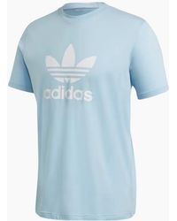 adidas - Originals T Shirts Trefoil Logo California Retro Design Summer Tee - Lyst