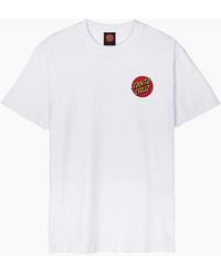Santa Cruz - Classic Dot Chest Short Sleeve T-Shirt - Lyst