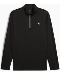 PUMA - Pure 2.0 Texture Quarter Zip Jumper - Lyst