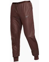 Nike - Plain Dark Running Trousers - Lyst