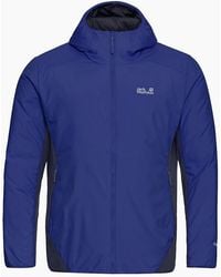 Jack Wolfskin - Trail Light Hybrid Windbreaker - Lyst