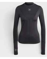 Stella McCartney - Adidas Long Sleeved Logo Top - Lyst