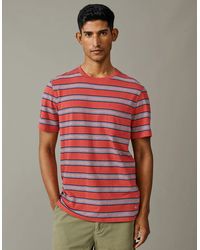 aubi - Barnes Striped Pocket T-Shirt - Lyst