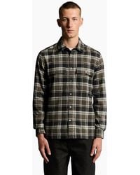 Lyle & Scott - Brushed Cotton Check Shirt - Lyst