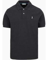 Sandbanks - Badge Logo Polo Shirt Anthracite - Lyst