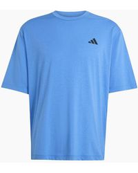 adidas - Printed Logo Crew Neck Short Sleeve Competition T-Shirt - Lyst