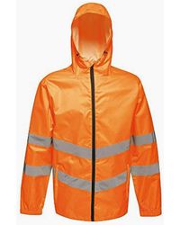 Regatta - Professional Adult Hi-Vis Packaway Reflective Jacket - Lyst