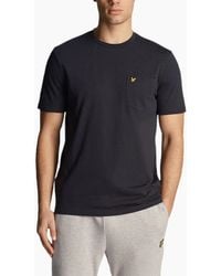 Lyle & Scott - Lyle & Scott Short Sleeve T Shirts Pocket Regular Fit Summer Cotton Tee New - Lyst