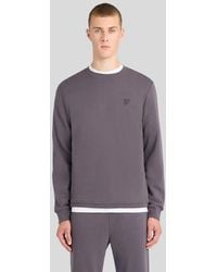 Lyle & Scott - Superfine Cotton Crew Neck Sweatshirt - Lyst