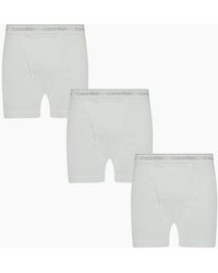 Calvin Klein - Stencil Logo Cotton Stretch Boxers (3 Pack) - Lyst