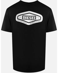DIESEL - Modern Basic Logo T-Shirt - Lyst
