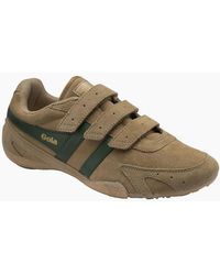 Gola - Connect Suede Strap Trainers - Lyst